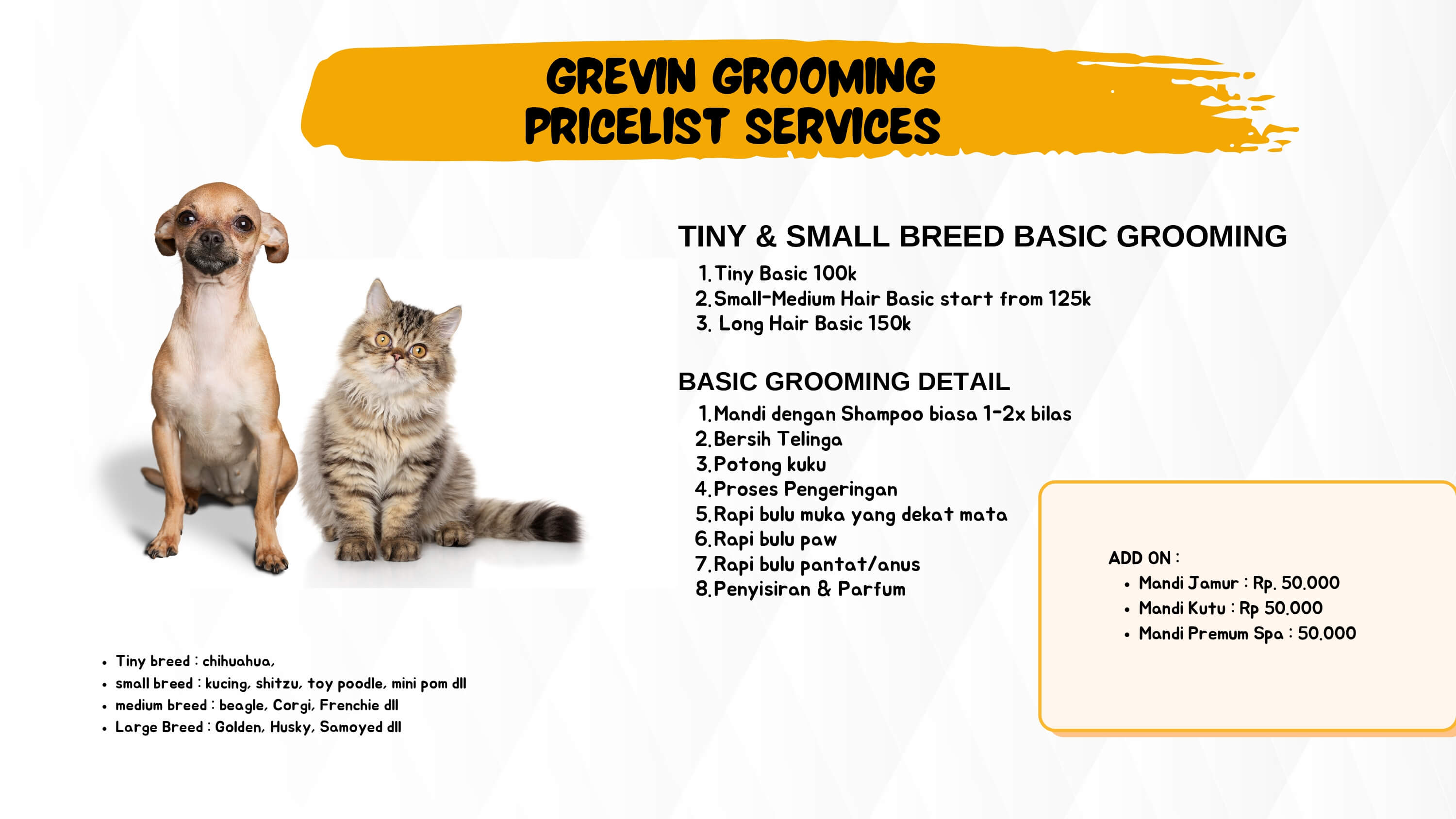 Pricelist
